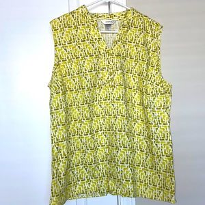 Cj Banks tank top blouse